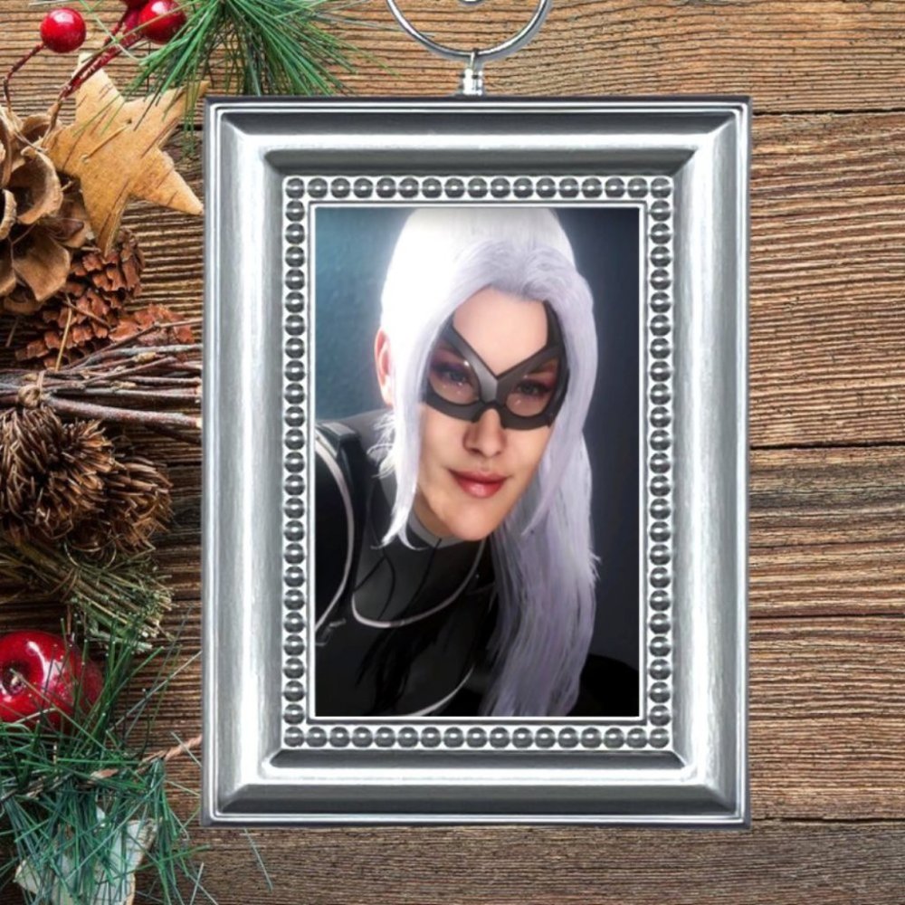 Marvel Black Cat Felicia Hardy Christmas Tree Ornament‎ Spiderman